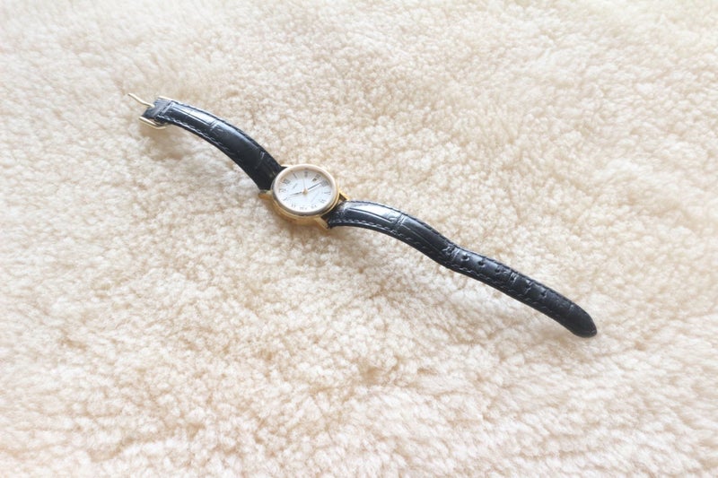 Lorus | Black Leather Watch Carousel 1