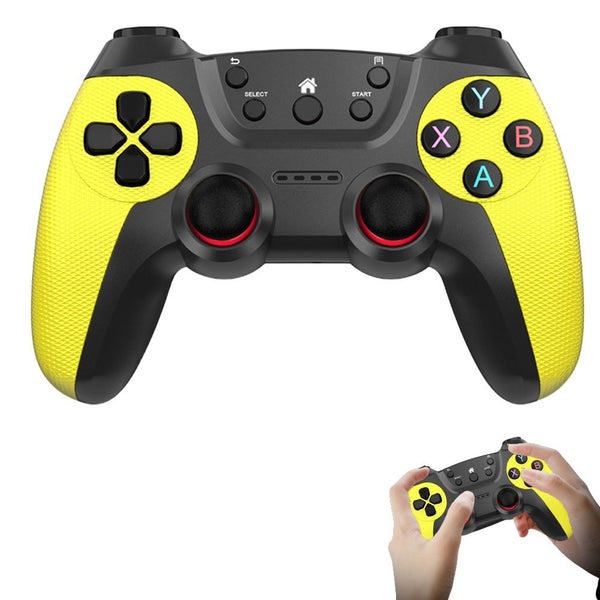 Game Controller Wireless Controller for Android Mobile Phones PC PS3-Yellow Carousel 1