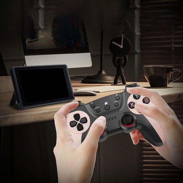 Game Controller 2.4G Wireless Controller for Android Mobile Phones PC PS3-Pink Carousel 3