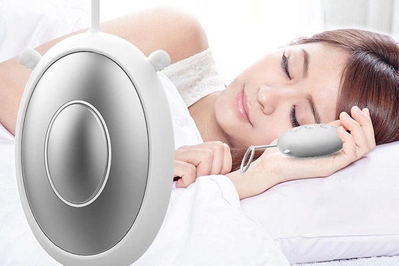 2Pcs Hand Held Ergonomic Sleep Aid Machine Device Improve Relief Sleep-White Carousel 2
