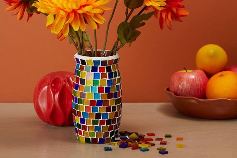 250Pcs Tiles Mixed Shapes Glass Mosaic Tiles For Crafts For Home Decoration Carousel 2