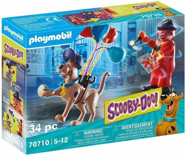 Playmobil: Scooby Doo Adventure with Ghost Clown Carousel 1