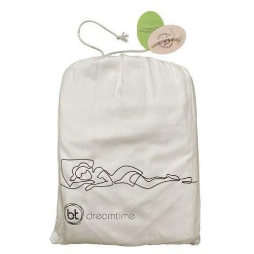 Bamboo Textiles Dreamtime Fitted Sheet White Carousel 1