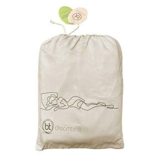 Bamboo Textiles Dreamtime Fitted Sheet Macadamia Carousel 1