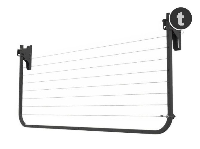 Swiftdry Skyline Fold-Down Clothesline 1.6m x 0.7m Carousel 1