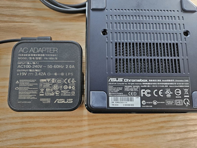 Asus ChromeBox CN60, Linux installed Carousel 2