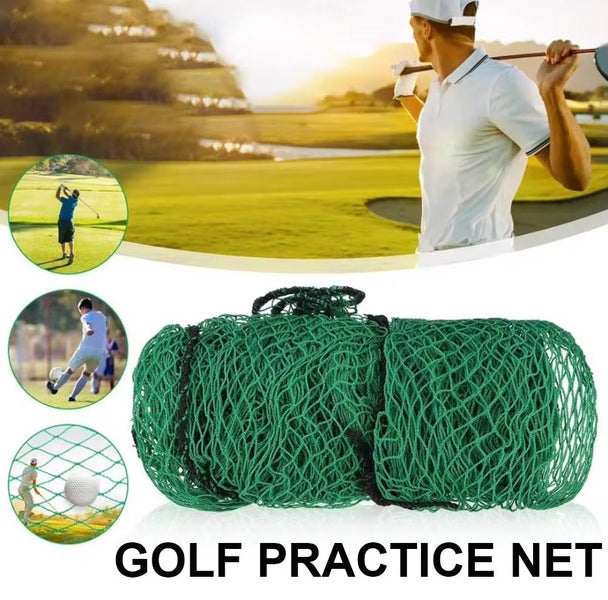 Heavy Duty Golf Practice Net Hitting Chipping Cage Training Aid 3.2m Carousel 1