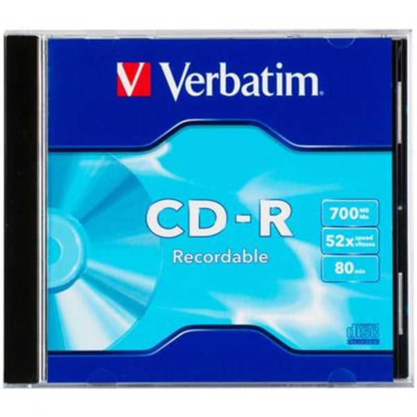 Verbatim 41846 CD-R 10pk Jewel CaseRecording Time [41846] Carousel 2