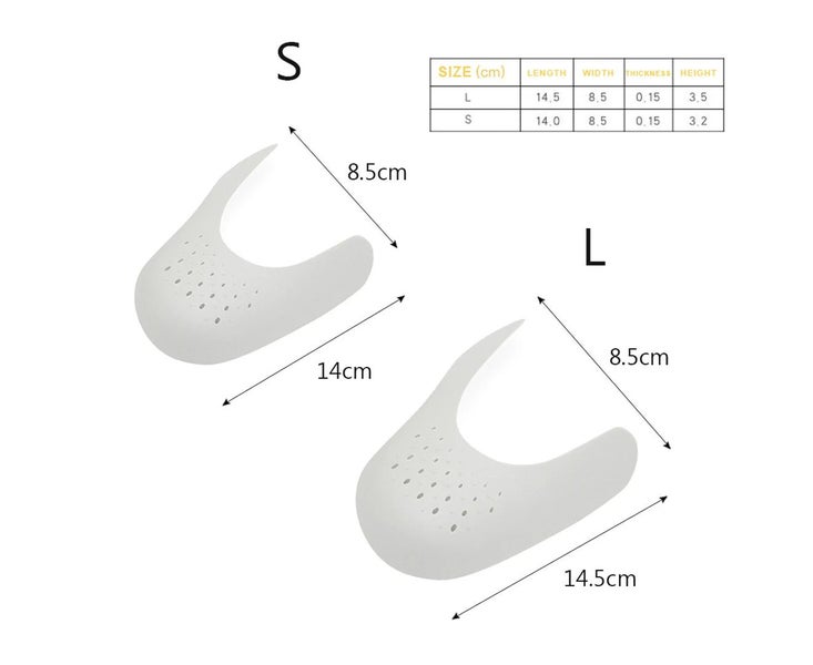 2 Pairs Anti-Wrinkle Shoe Crease Protector for Air Force Sneaker Casual Shoes Carousel 2