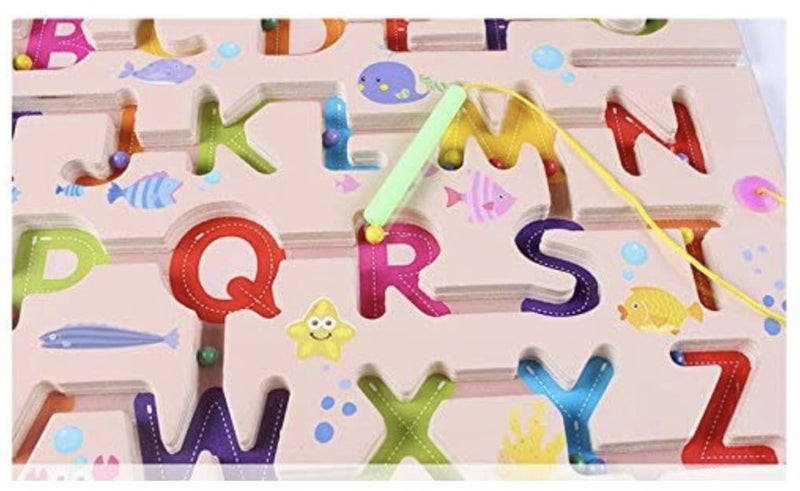 Alphabet Magnetic Maze Carousel 2