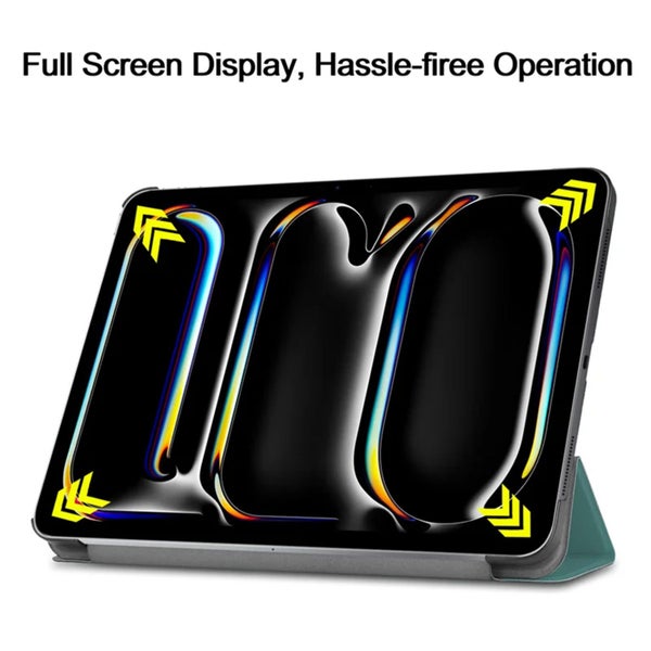 NICE Slim Light Cover Stand Hard Folio Case for iPad Pro 13" ( M4 ) - Black Carousel 2