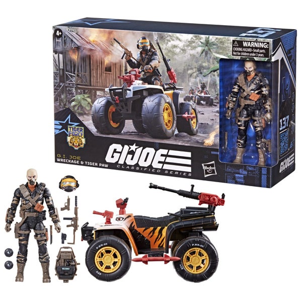G.I. Joe Classified Series: #137 - Tiger Force Wreckage & Tiger Paw ATV Carousel 1