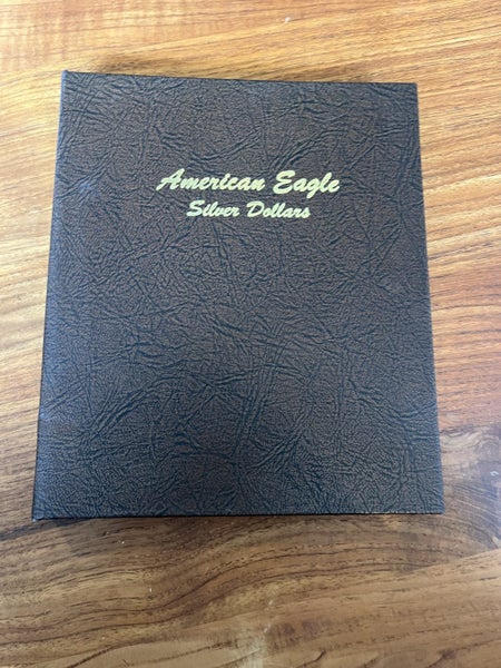 American Silver Eagles collectors album by Dansco Carousel 1