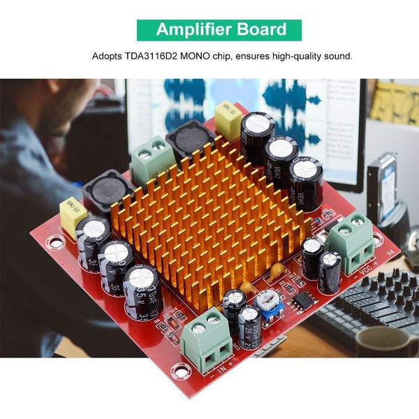 150W Single channel Digital Amplifier Board Power Amp Module 12V-26V TPA3116D2 Carousel 5