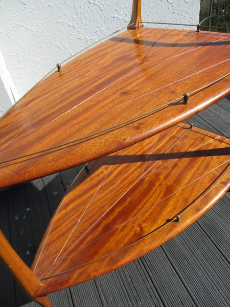 !! Mid Century Trolley Drinks Cart, retro. Danish Modern. !! Carousel 1