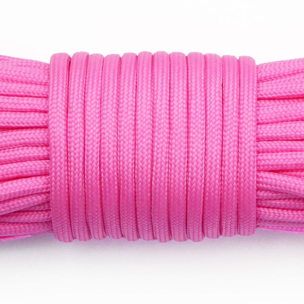 Paracord Rope 15m/50ft Pink Carousel 1