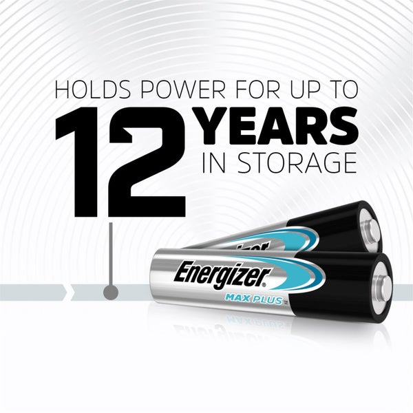 Energizer MAX PLUS AA Batteries - 4 Pack [X91BP4T] Carousel 4