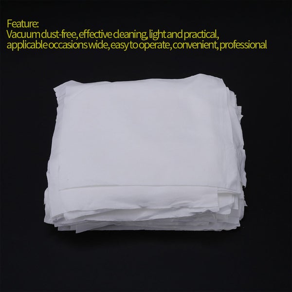 Bag 6inch Phone LCD Repair Clean Cloth Anti static Microfiber Cleanroom Wiper Carousel 1