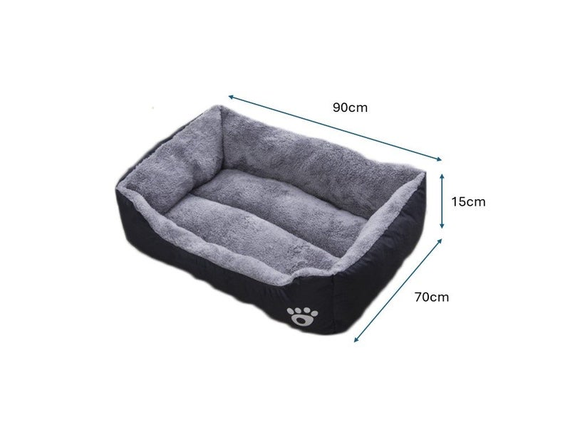 PTN PAW Extra Large Pets Mat Dogs Warm Nest Beds Kennel Bed 90x70x15cm XL Carousel 2