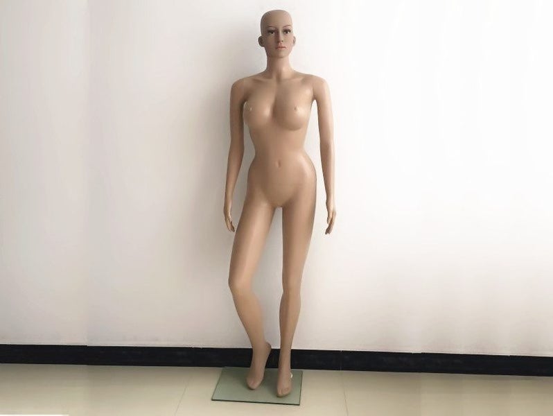 180CM Realistic Female Mannequin Metal Stand Base Makeup Detachable Body Parts Carousel 1