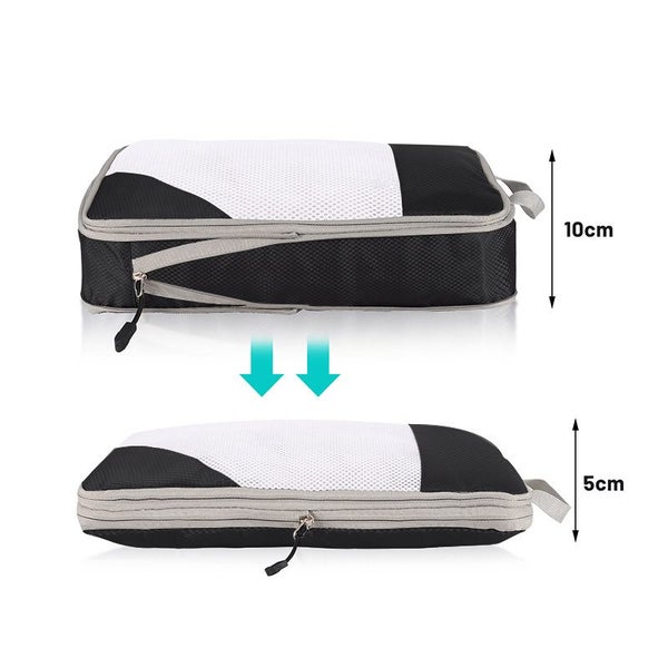 Compression Travel Packing Cubes Luggage Bags E0519BK0 Carousel 11