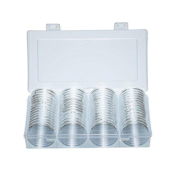 Coin Holder 41mm Clear Plastic Coin Capsules Container Round Coin Collection Cas Carousel 1