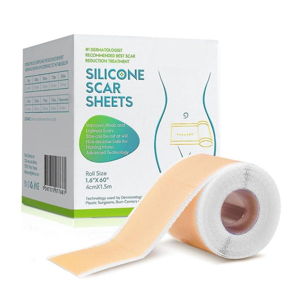 Silicone Scar Stickers Medical Silicone Easy-tear Gel Tape Roll Medical Grade Carousel 1