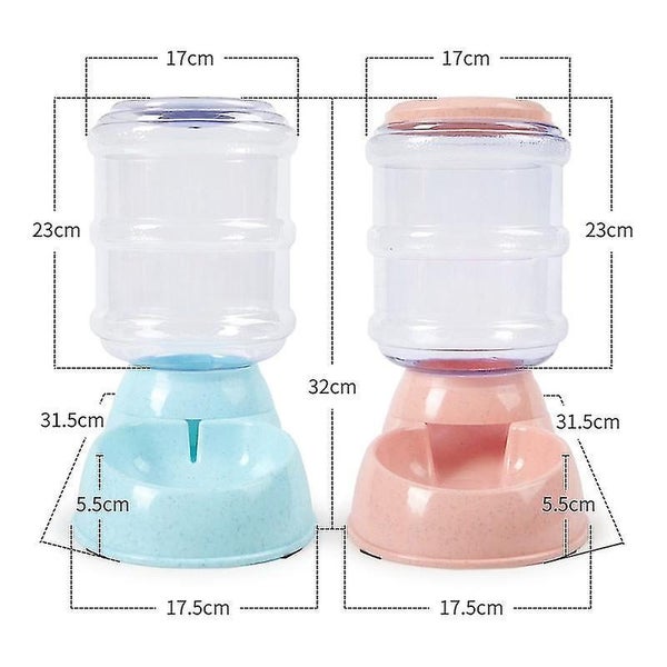 Self Dispensing Pet Feeder Gravity Dog Cat Feeder Dry Food Carousel 2