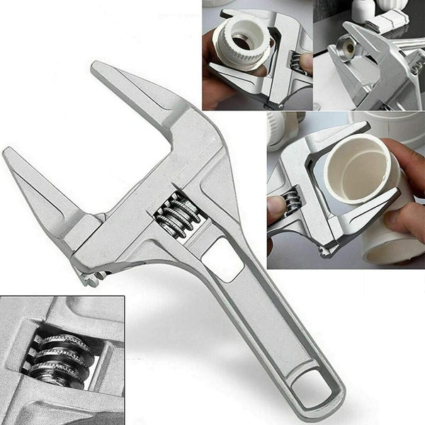 Wide & Large Adjustable Spanner Hand Wrench Carousel 1
