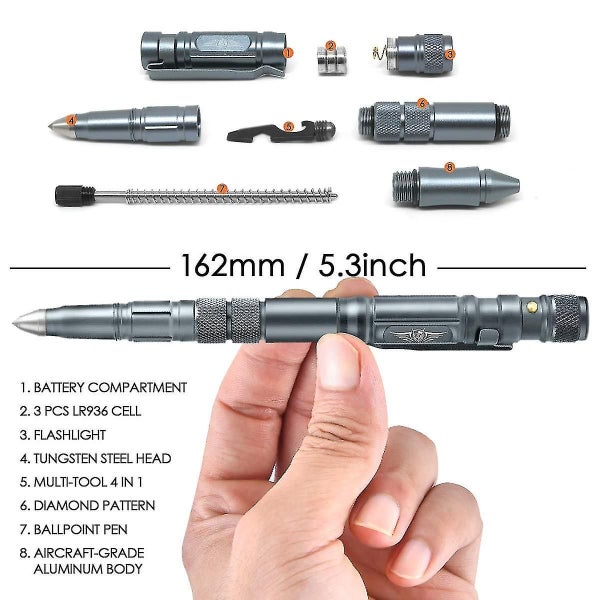 Gifts For Men, Tactical Pen With Led, Gifts For Men For Dad/grandpa, Gadgets For Carousel 2