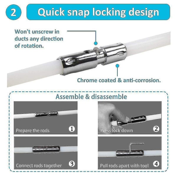 Chimney Sweeping Kit 3.6m - Adjustable Nylon Chimney Cleaning Brush 100mm Carousel 3