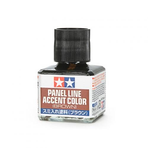 Tamiya Finishing Materials Series No.132 - Panel Liner Accent Colour - Brown Carousel 1
