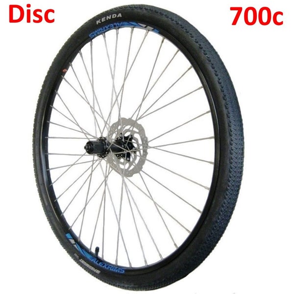 REAR 700 - 7 SPEED CASSETTE, DISC BRAKE Q.R WHEEL & TYRE COMBO Carousel 1