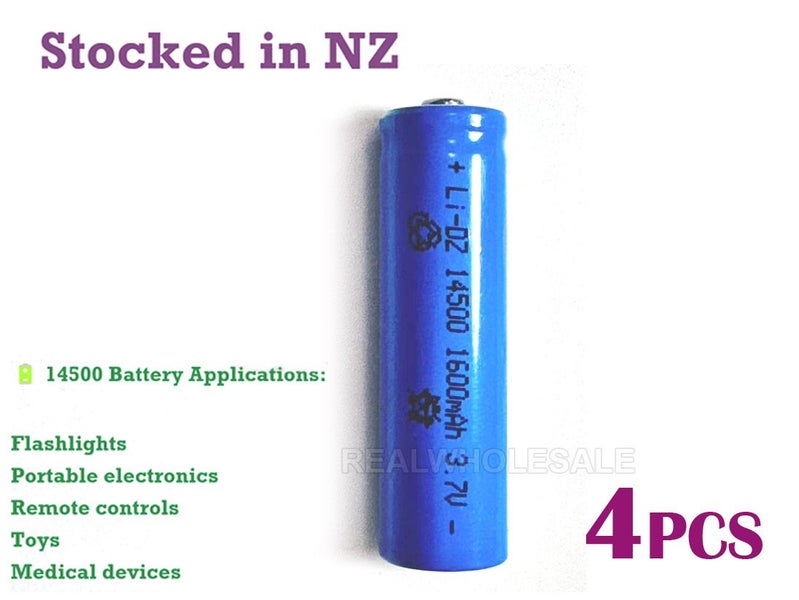 14500 Rechargeable Batteries Carousel 1