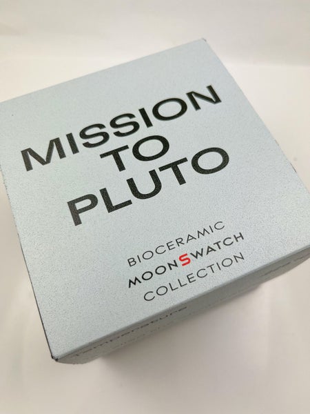 Swatch Moonswatch "Mission To Pluto" Swatch x Omega NEW In Box SO33M100 Carousel 2