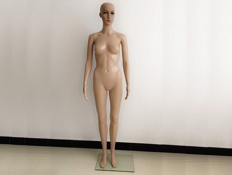 175CM Realistic Female Mannequin Metal Stand Base Makeup Detachable Body Parts Carousel 1