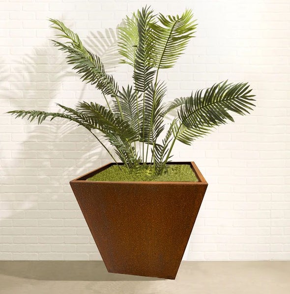 PLANTER BOX- LARGE CORTEN TAPERED PLANTER BOX Carousel 1