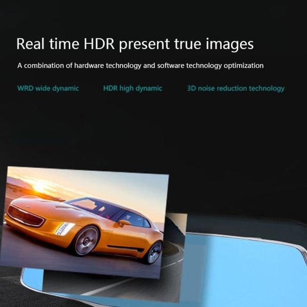 5 Inch Ips Touch Screen Rear View Mirror Car Recorder With Dual Channel 720p ... Carousel 1
