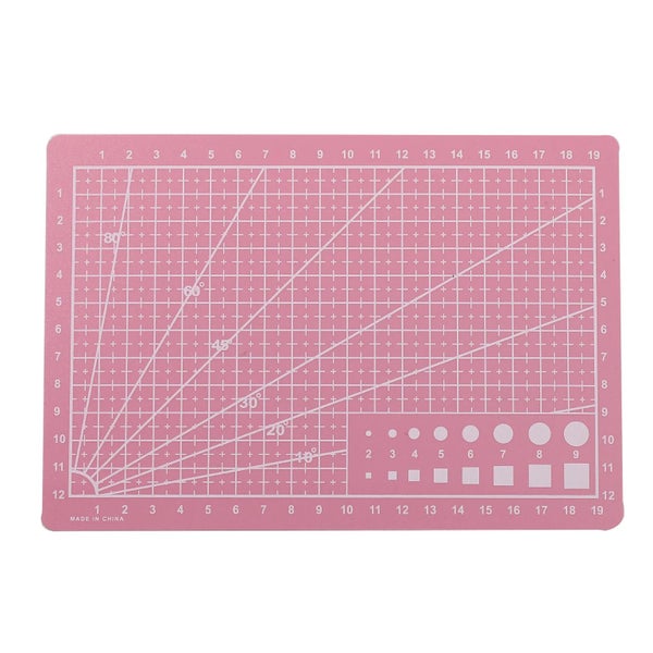 1pcs A5 PVC Cutting Mat Cutting Board Workbench Patchwork Sewing Carousel 6