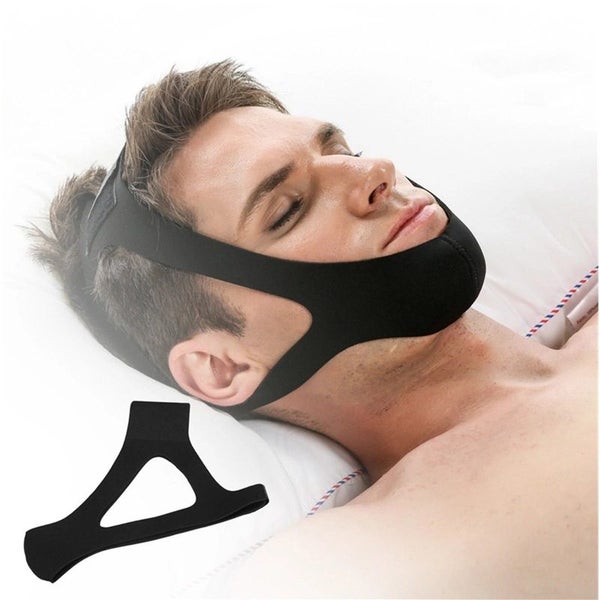 Anti Snoring Belt Triangular Chin Strap Mouth Guard Gifts for Women Carousel 2