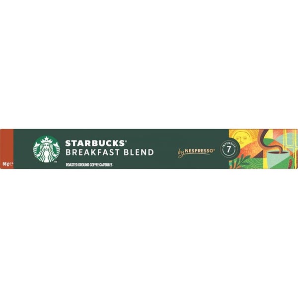 Starbucks By Nespresso Coffee Capsules Breakfast Roast Carousel 2