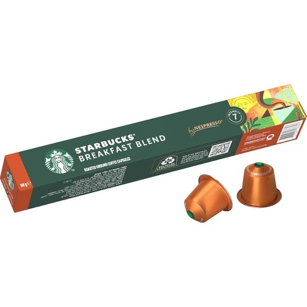 Starbucks By Nespresso Coffee Capsules Breakfast Roast Carousel 6
