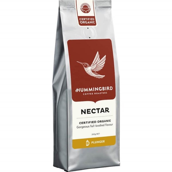 Hummingbird Fair Trade Organic Fresh Plunger Grind Coffee Nectar Carousel 1