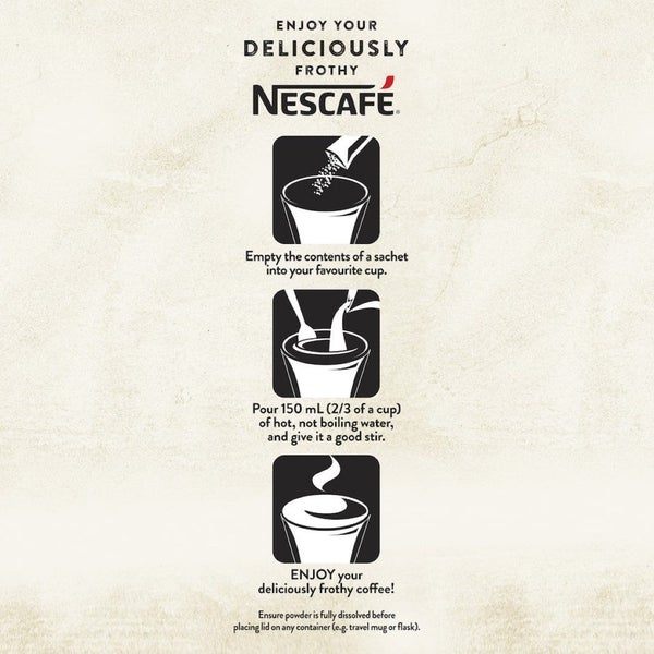 Nescafe Cafe Menu Coffee Sachets Caramel Latte 10pack Carousel 7