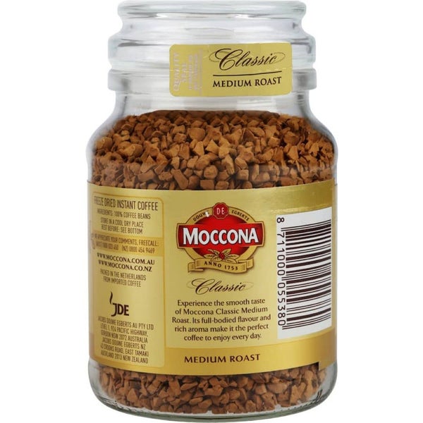Moccona Instant Coffee Classic Medium Roast 100g jar Carousel 4
