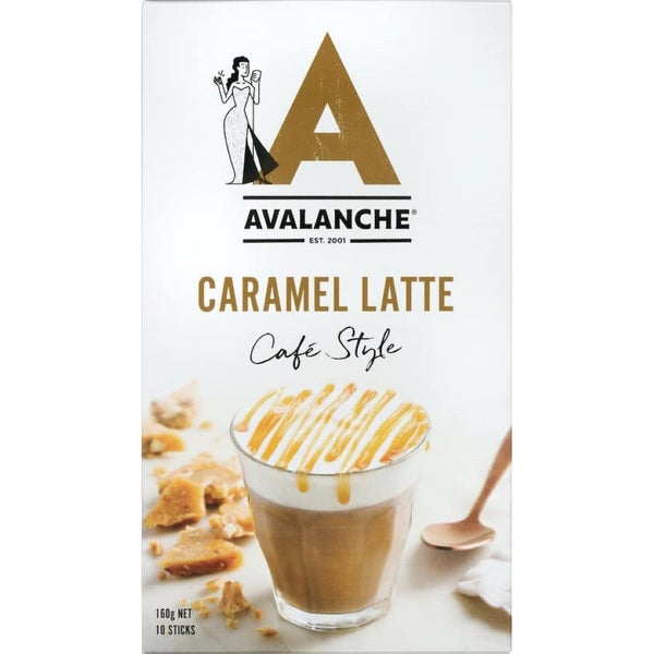 Avalanche Coffee Mix Caramel Latte 160g Carousel 2