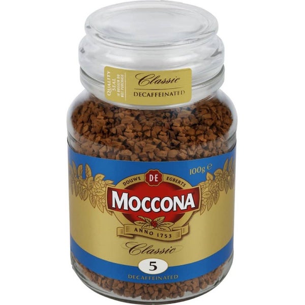 Moccona Instant Coffee Classic Decaffeinated 100g jar Carousel 1