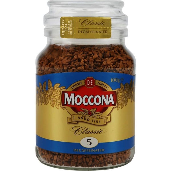 Moccona Instant Coffee Classic Decaffeinated 100g jar Carousel 2