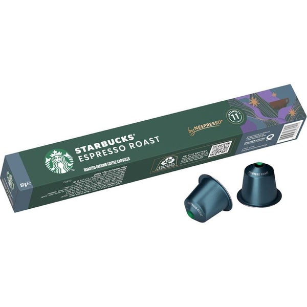 Starbucks By Nespresso Coffee Pods Espresso Roast Carousel 6