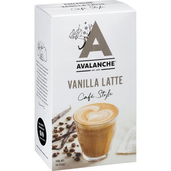 Avalanche Coffee Mix Vanilla 160g Carousel 1